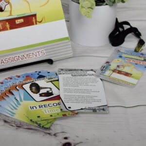 Music Innovations Museum Practice Motivation Program Game Student Cards and Lanyard
