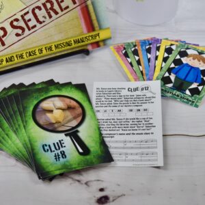 Sebastian Sharp and Musical Misterioso Manor Practice Motivation Game Clue Cards and Sample Activity