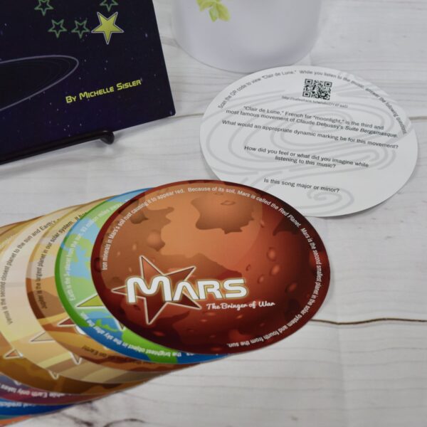 Music is Out of This World Practice Incentive Game Planet Cards