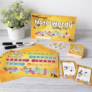 Spelling Bee Note Reading Game