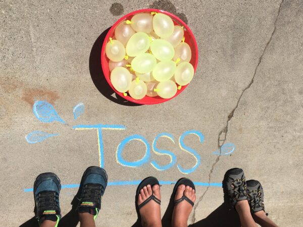 Water Balloons at Summer Splash Camp -Note Identification