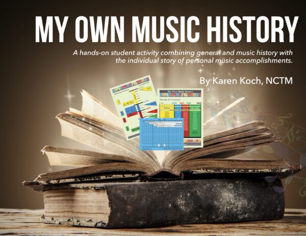 My Own Music History by Karen Koch Cover