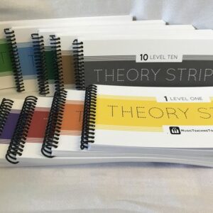 Theory Strips Workbooks by Bonnie Slaughter