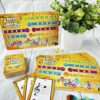 Spelling Bee Music Note Game Sample Game Boards and Cards with Bees