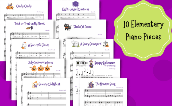 Halloween Music Activities Sample Music Pages