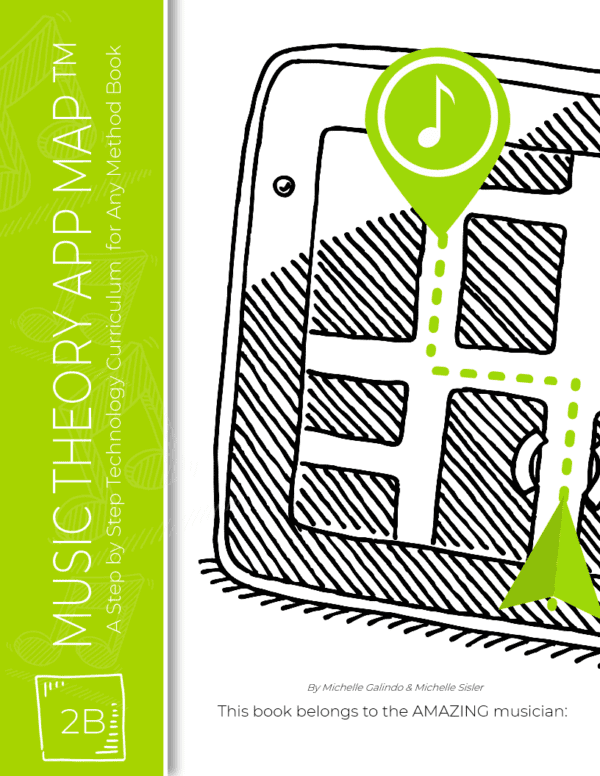 Music Theory App Map Level 2B Cover