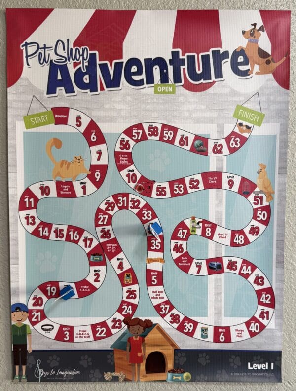 Achievement Adventures Level 1 Chart