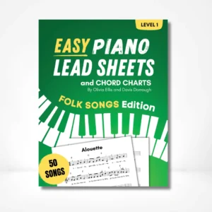 Easy Piano Lead Sheets: World Folk Songs 1