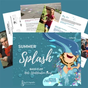 Music Camp Summer Splash 3 - Bass Clef Notes